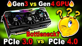 🔥Graphics Card Gen 3 vs Gen 4🔥PCIe 3.0 vs PCIe 4.0 GPU🔥Performance Bottleneck? @KshitijKumar1990