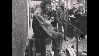 Busking In Brick Lane by Cam Cole.