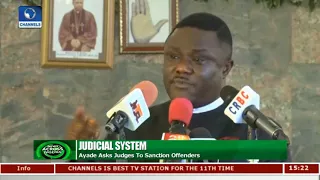 Gov. Ayade Tells Judiciary To Sanction Law Breakers In Cross River