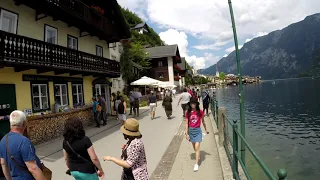 2018 01 哈爾斯塔特 奧地利 Walk in Hallstatt 4K