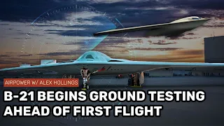 America's new stealth bomber begins ground testing