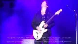 "VASASTAN" + "GIRL FROM LEBANON" intro (HQ) - Europe live @ Latitud 57 (SE) 2016