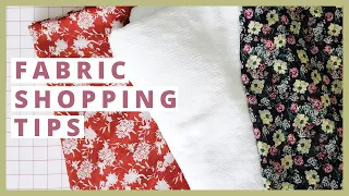 Where I Buy Fabric and My Fabric Shopping Tips!