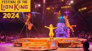 Festival of the Lion King 2024 FULL SHOW Animal Kingdom in 4k | Walt Disney World