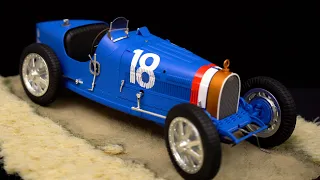 Bugatti Type 35B 1:12 Scale Model Car Build
