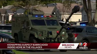 Police: Suspect barricades in home after Central Florida woman attacked, abducted