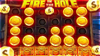 INSANE Fire in the hole BONUS BUYS - Bonus buy session