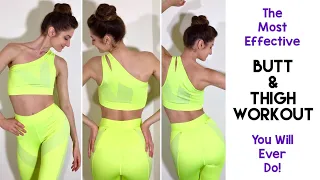 20 MIN AT HOME BUTT & THIGH WORKOUT