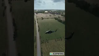 AH 1F TOW Cobra helicopter in action!