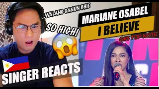 Mariane Osabel fights for her place with 'I Believe' | The Clash 2021 | sINGER REACTION