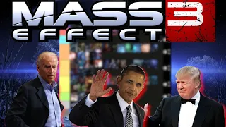 Trump, Obama, and Biden Finish Ranking The Mass Effect Trilogy Missions