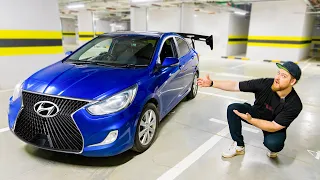 Китайский Тюнинг на Hyundai Solaris с Aliexpress! Спойлер и Решетка