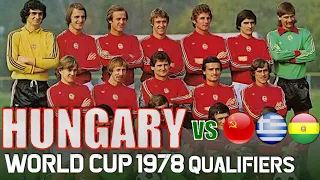 HUNGARY 🇭🇺 World Cup 1978 Qualification All Matches Highlights | Road to Argentina