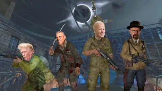 The Presidents and Walter White Play CoD Zombies - Season 1: World at War (Full Compilation)