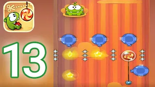 Cut The Rope - Gameplay Walkthrough Part 13 - Gift Box Level 1 - 15 Complete - (iOS, Android)