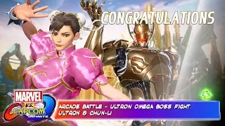 Marvel vs Capcom Infinite - Ultron & Chun Li vs Ultron Omega End Boss Fight