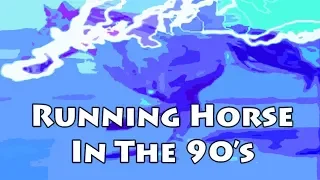 Retarded Running Horse In The 90s | Meme