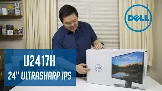 Dell Ultrasharp 24" IPS Monitor - U2417H | Unboxing & Quick Look