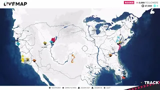 The Crew 2 - World Map Size & Scope! Miami Washington DC & New York Tour - Open Racer PS4 PRO - HD