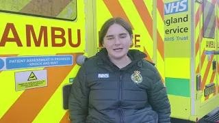 Day in the life: newly qualified paramedic