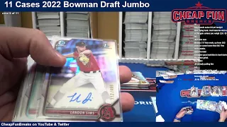 Case 9 Auto Recap 2022 Bowman Draft Jumbo