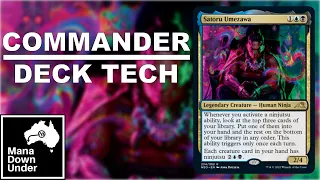 Commander Deck Tech - Satoru Umezawa - Ninja's Don't Play Fair [MTG / EDH / Magic: The Gathering]