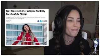 Valkyrae talks about her ending stream abruptly | Valkyrae support trends on Twitter