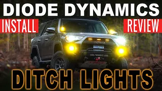 How To Install & Wire Diode Dynamics Ditch Lights on the 5th Gen 4Runner