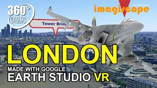 LONDON 360 - VR Google Earth Studio w/ Blender