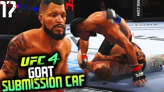 EA Sports UFC 4 Career Mode EP. 17 - Becoming The GOAT Submission Specialist! UFC 4 Gameplay