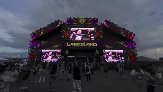 Suae with MC D at The Basscon, wasteLAND stage at EDC Las Vegas 2023