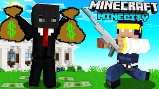 NEBUNUL ASTA a dat SPARGERE LA BANCA ? Ne-a luat ostatici pe MineCity