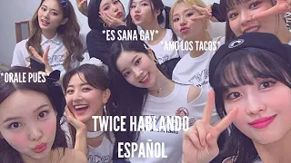 Twice hablando Español