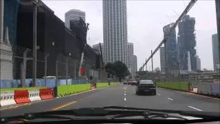 A Ride in 2014 F1 Singapore GP Marina Bay Street Circuit