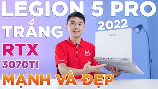 Lenovo Legion 5 Pro 2022 (White) - i7 12700H, RTX 3070Ti 150W, vừa MẠNH vừa ĐẸP  | LaptopWorld