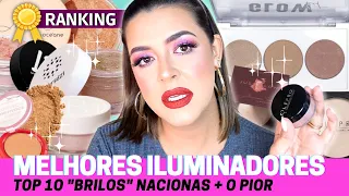 Ranking de ILUMINADORES NACIONAIS | Top 10 de 2021| Jéssica Roese #melhoresbrilos #iluminadores