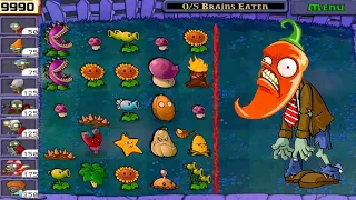 Plants vs Zombies | Puzzle I i Zombie Endless Current streak 12 : GAMEPLAY FULL HD 1080p 60hz