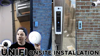 Unifi Onsite job : Unifi network, Access and Protect