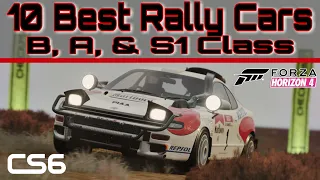 10 BEST Rally Cars For Rally Racing In Forza Horizon 4 - B, A, & S1 Classes