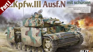 Takom Panzer III Ausf N (1/35 scale model kit) - Build and review