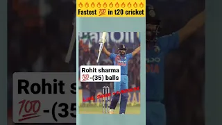 #shorts #rohitsharma #fastest hundred in t20 cricket #cricketshort