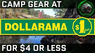 Camping Equipment You Can Get At Dollarama For $4 Or Less (Great Beginner Gear)