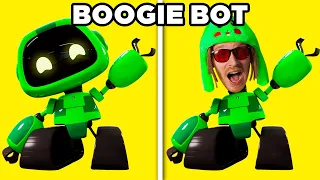 BOOGIE BOT Voice Impressions 🤪 (Poppy Playtime Chapter 2 all phrases)