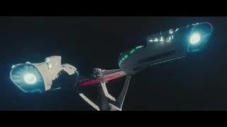 Star Trek Into Darkness Opening - Enterprise Take Off/Warp Scene HD