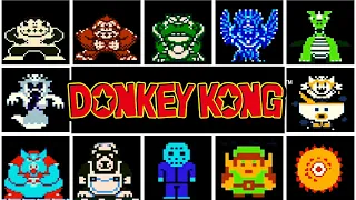 🦍Donkey Kong🦍Clones Vol.2|Best NES Hacks|Don't Miss Zelda Kong|HD