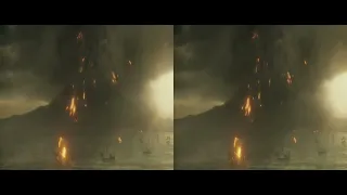 3D - SBS - Volcano eruption - Pompei