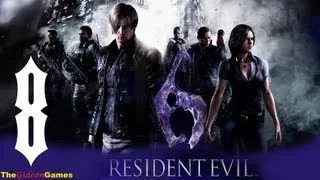 Прохождение Resident Evil 6: Леон - Часть 8 (Центр земли)