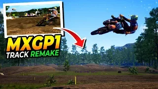 TRACK REMAKE FROM THE FIRST MXGP GAME | Bastogne - MXGP 2019 Gameplay