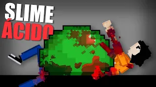 Slime de ácido no people playground com Mods