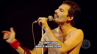 QUEEN - Love Of My Life LIVE FULL HD (with lyrics) 1981